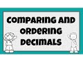 Comparing and Ordering Decimals