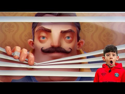 Jason plays Hello Neighbour Game with Sara