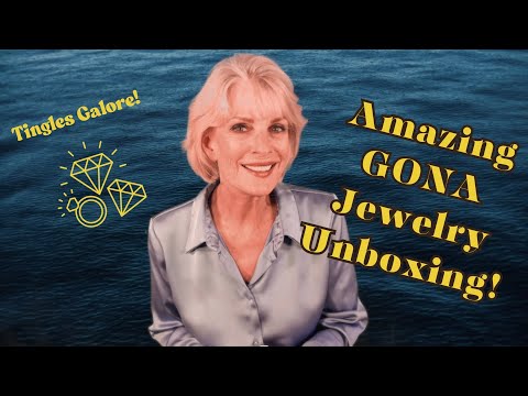 ASMR Jewelry Unboxing: GONA Marine & Summer Collection Reveal! #asmr