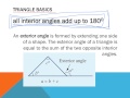 Triangle Properties and Angle Relationships