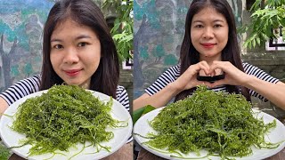 Mukbang Rumput Laut #mukbang 