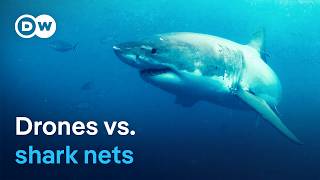 YouTube video thumbnail: High-Tech Shark Deterrence - Australia's new Strategy for Safe Beaches