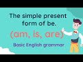 Mastering the Simple Present Tense: Be Forms