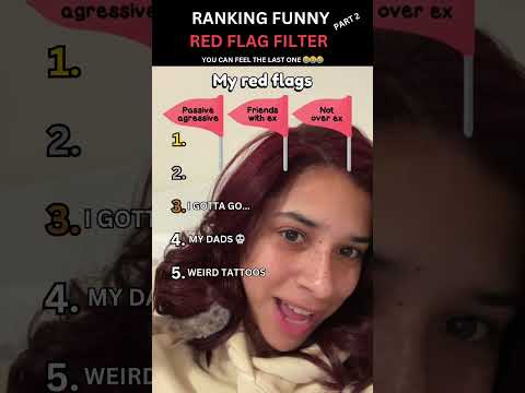 Funny Red Flag Filter REACTIONS Part 2 #shorts #funny