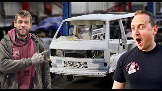 Priming Auto Alex's Classic T25 VW Camper Van!