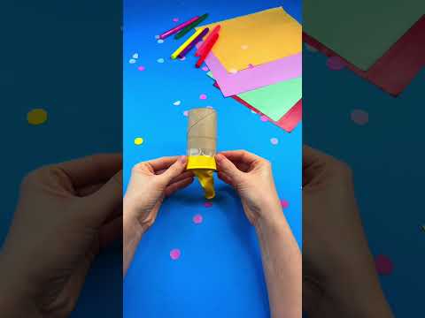 I Built a Clapper from a TOILET SLEEVE for My Kid's Birthday #kidsvideo #hacks