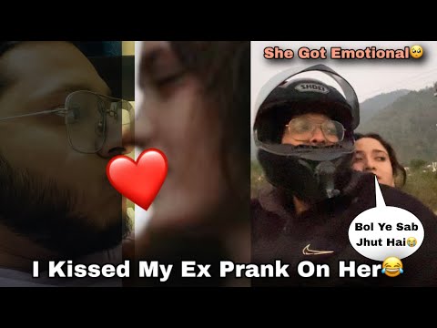 Kissed My Ex Prank On Her😂 || She Hugs Me😍