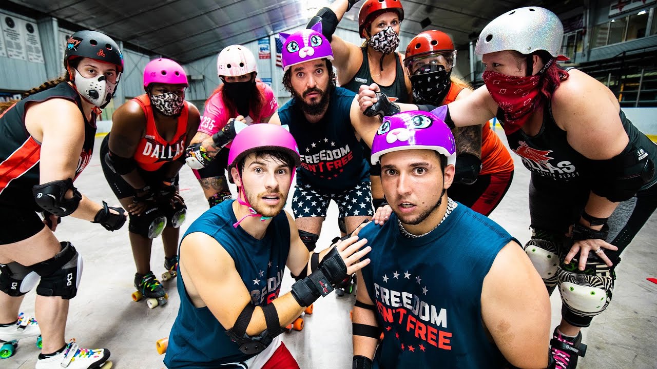 WE JOINED A PRO ROLLER DERBY TEAM & GOT DESTROYED!