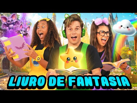 O LIVRO DE FANTASIA do Gato Galactico + Música Reino Galactico