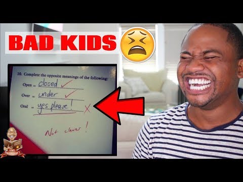 Funny Detention Slips & Funniest Kid Test Answers (PT 2) | Alonzo Lerone