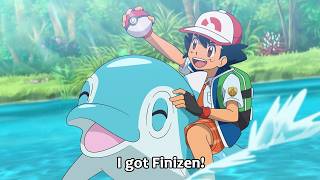 Ash Catches Finizen! | Pokémon Scarlet & Violet