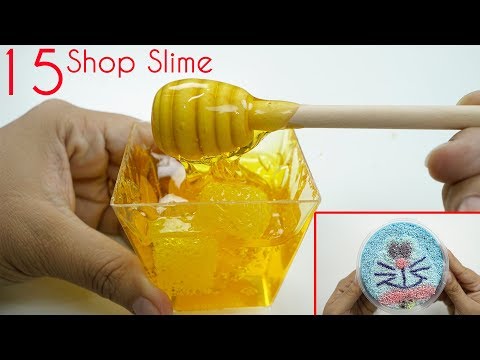 Doraemon & Mật Ong Slime | Chơi Thử 15 Loại Slime Của Những Shop Chưa Nổi Tiếng