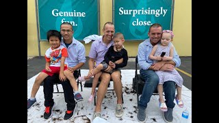 Three Dad's shave their heads to raise awareness about Childhood Cancer/Leukemia