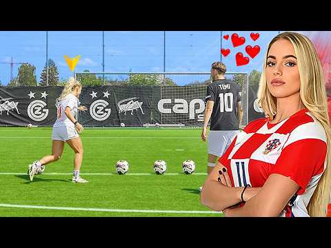 I Tested Ana Maria Markovic's Football Skills