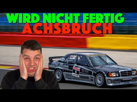 Ab jetzt wird nur noch nachts gearbeitet AMG Mercedes Legende 190E Evo 1 2 16v