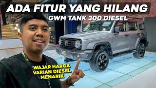 AKHIRNYA SUV CHINA BERMESIN DIESEL HADIR. INI MENURUT SAYA TENTANG TANK 300 DIESEL.