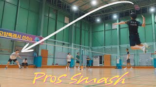 Mr. Cleanshot! Pro Badminton Smash