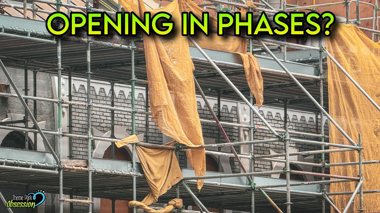 Will Monsters Inc Land Open in Phases?! Speedy Progress This Week at Hollywood Studios!