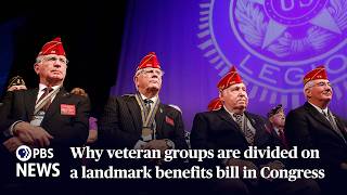 YouTube video thumbnail: Why Veteran Groups are Divided on a Landmark Benefit Bill in Congress