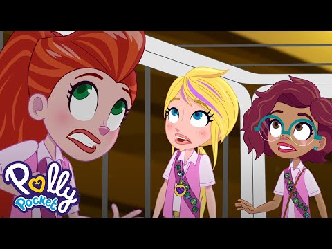 Birisi Polly'nin madalyonunu çalmaya çalışıyor. | 3 Tam Bölüm | Polly Pocket Türkiye