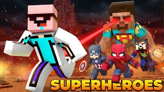 I Got Hunted By SuperHeros in this Minecraft SMP @ProBoiz95