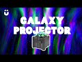 Fuzzix Aurora Galactic Projector Party Light with Bluetooth Speaker