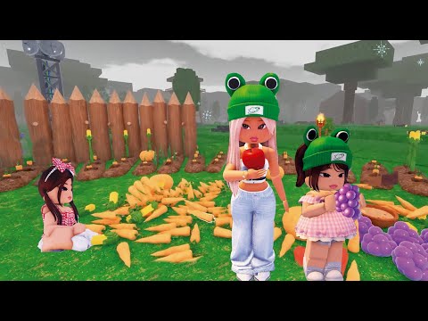 Sobrevivimos 99 Noches Sin Comer Carne 🍇🥕 En RoBlox.
