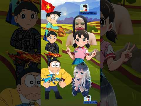 Shizuka không cam tâm khi làm bạn gái của Dekisugi #nobita #hoathinh #xuhuong #doremon