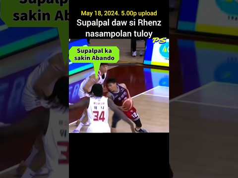 Rhenz Abando bumitin sa ere, bantay nasampolan pa.