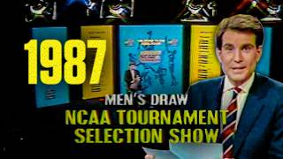 The 1987 NCAA Bracket Reveal: See Who Made The Cut 40 years ago