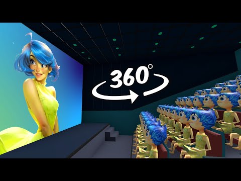 Inside Out 2 360° - CINEMA HALL | VR/360° Experience [ JOY EDITION ]