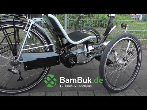 BamBuk E-Trike Prototyp bei der Spezialradmesse 2014 in Germersheim