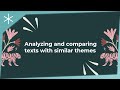 Analyzing Literary Texts and Themes