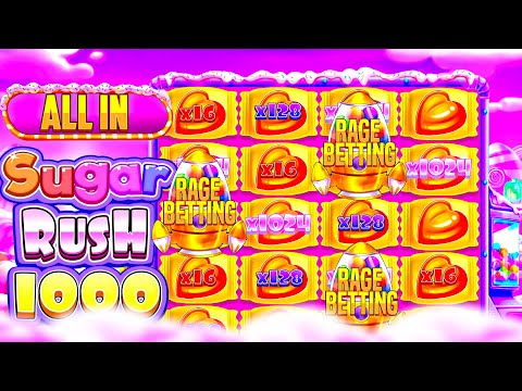 ALL IN ON SUGAR RUSH 1000... (RAGE BETTING)