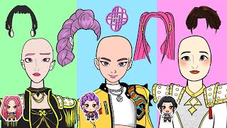 Paper Diy Kpop demon hunters Rumi Mira Zoey