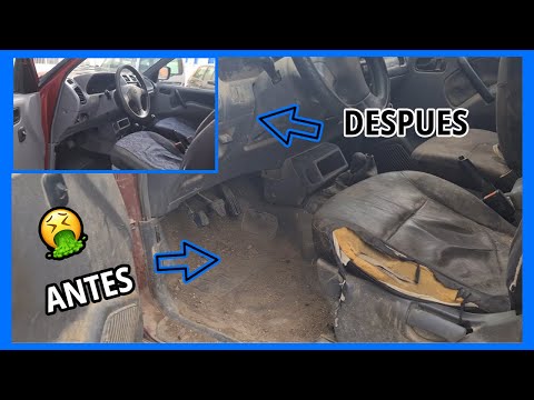 el COCHE que NO quiere LIMPIAR NADIE 🤢 *en 7 MINUTOS*