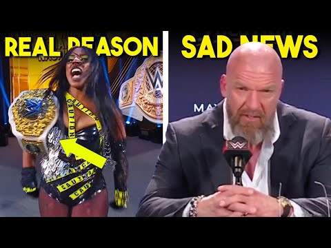 REAL REASON NAOMI WON WWE WOMEN'S CHAMPIONSHIP...SAD Update Seth Rollins...WWE Evolution 2025