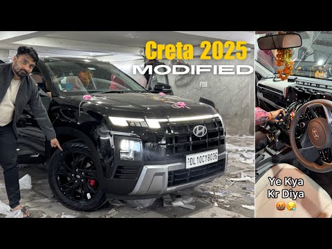 ये क्या कर दिया Brand NEW Creta 2025 के साथ Nikku bhaiya? 🤬 Sari खोल दी Modifications के नाम पर!