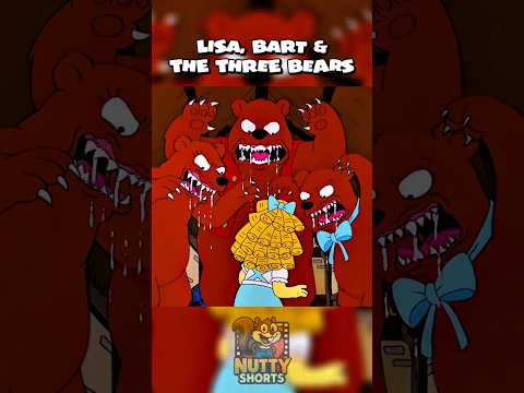 Lisa, Bart & The Three Bears! 🤣🐻 #simpsons #shorts