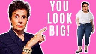How NOT To Wear Clothes That Make You Look LARGER: Women Over 50