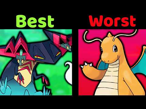 The BEST & WORST Pseudo Legendary Pokemon [According to Pokemon Fans] - Pokemon Tier List