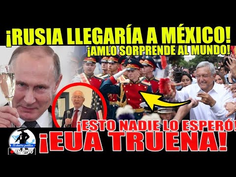 NO ES BROMA! AMLO TENÍA UN AS BAJO LA MANGA; MANDA MENSAJE PUTIN;SE ACABÓ EL PRIAN¡NADIE LO IMAGINÓ!