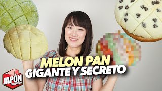 Preparo PAN JAPONÉS GIGANTE ¡Receta de MELON PAN MUY FÁCIL!