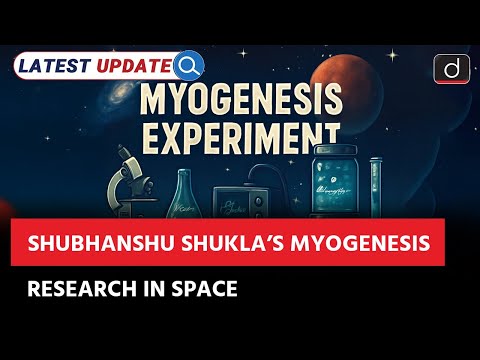 Myogenesis Experiment | Axiom Space Mission | Latest Update | Drishti IAS English