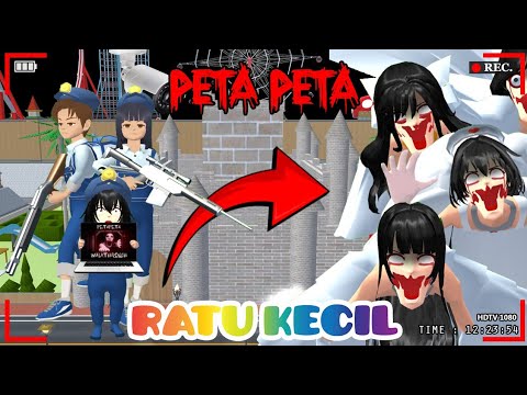 Yuta Mio Panik CCTV Merekam Hantu Peta Peta di Kota Sakura 😱 | sakura school simulator #sakura
