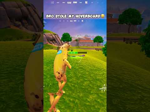 Blud robbed me for my hoverboard ? #fortnite #shorts #fortnitebr #viral