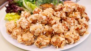 Dimsum Gà Giòn - Rất Ngon - Dễ Làm! Emmy nói Món Này Ăn 1 Cái Muốn Thêm 10 Cái Nữa! by Vanh Khuyen
