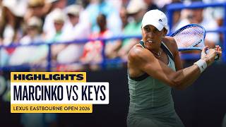 Seeking Her THIRD Title 🏆 | Petra Marcinko vs Madison Keys | Lexus Eastbourne Open | Highlights
