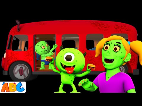 🧟Johny Johny - What's Hiding in the Bus?🚌 | NEW 3D Halloween Song for Kids @AllBabiesChannel