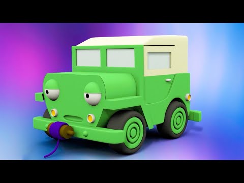 Jeep Formation, Animated Vehicle Video for Kids